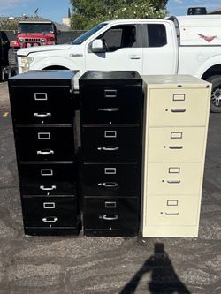 3 Metal File/ Tool Cabinets-$25 EA