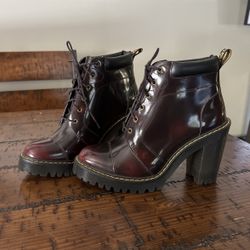 Genuine Doc Martens, Cherry Red, Brand New 