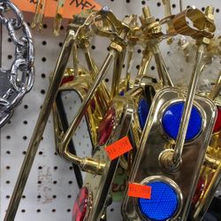 Bike /car Show Sale  Gold  Gold Bike Parts Biggest Inventory In Valley  At Kooldesign 