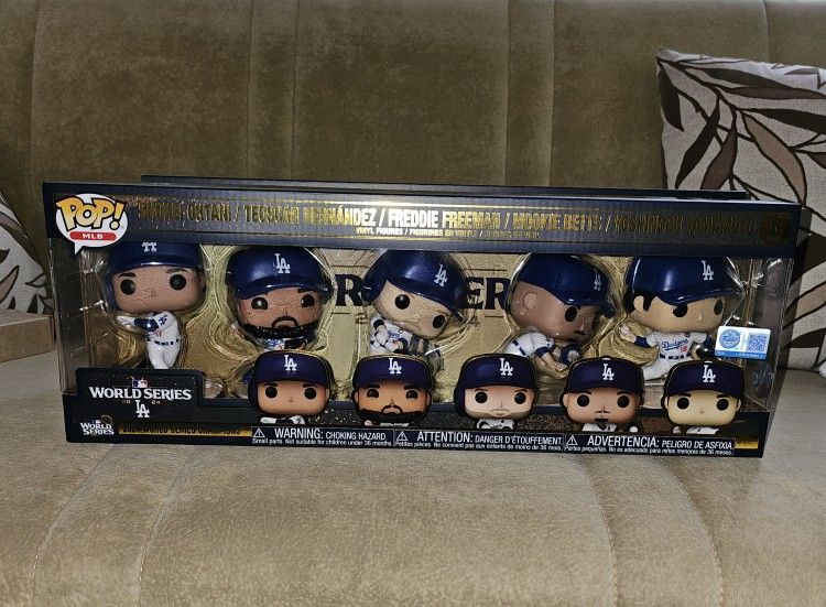 Los Angeles Dodgers World Series Funko Pop