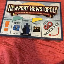 Newport Newsopoly A Fun Game Celebrating Newport News Virginia Sealed Complete 