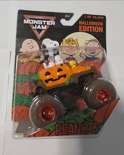 Monster Jam 1:64 Snoopy Peanuts Halloween Limited Edition - New Sealed