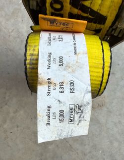1 Truck Straps Winch Straps