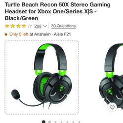 Xbox Stereo Gaming Headset 