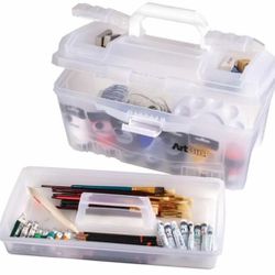 ArtBin Twin Top 17" Box Portable Art & Craft Supply Organizer Made in USA