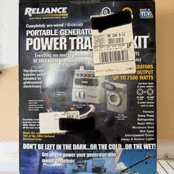 Reliance Portable Generator New 
