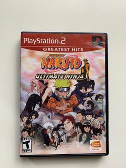 PlayStation 2 PS2 naruto : ultimate ninja game