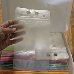 Clear Drinking Pouches 100