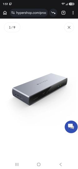 HyperDrive
 
Thunderbolt
 
4
 
Docking
 
Station