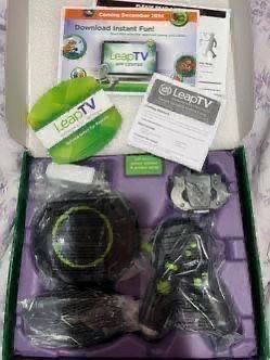 Leap TV Base & 10 Educational Games For Toddler 3-9 Yr Old Active Video Games, $230 (Great for summer time)
