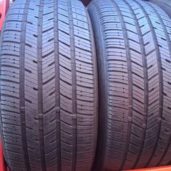 4 used Tires 225/50r18 Bridgestone run flat 🤑 free Installation ‼️