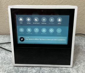 Amazon Echo Show 1st Generation Black Bluetooth Smart Speaker w/ Alexa