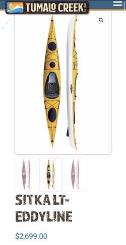 Eddyline Sitka LT - with all gear included