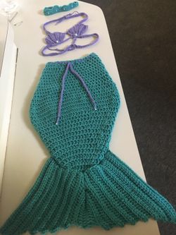 Baby girl mermaid tail