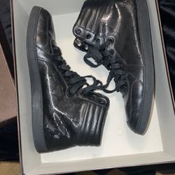 Gucci Black High Tops Size 11