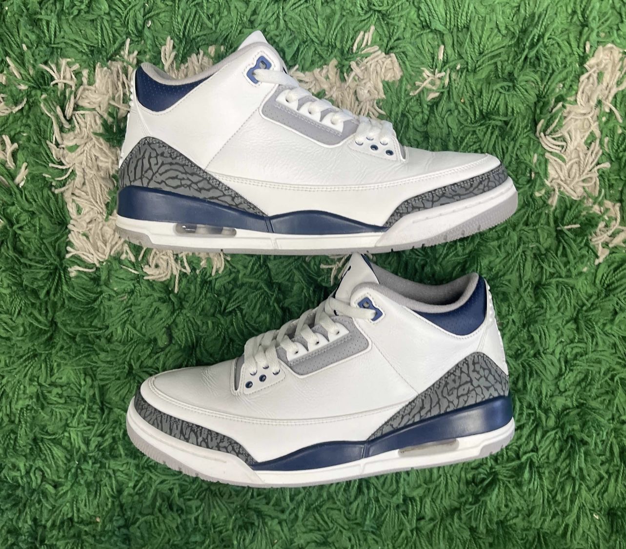 Size 11 - Jordan 3 Midnight Navy - Pre Owned - No Box