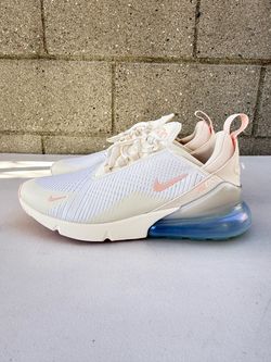 Nike air max 270 soft pearl washed coral womens size 12