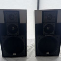Vintage Sansui Bookshelf Speakers 