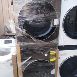 Stacking Washer And Dryer Set