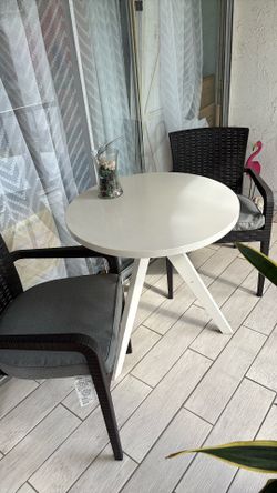 Outdoor Table And 2 Chairs NEW