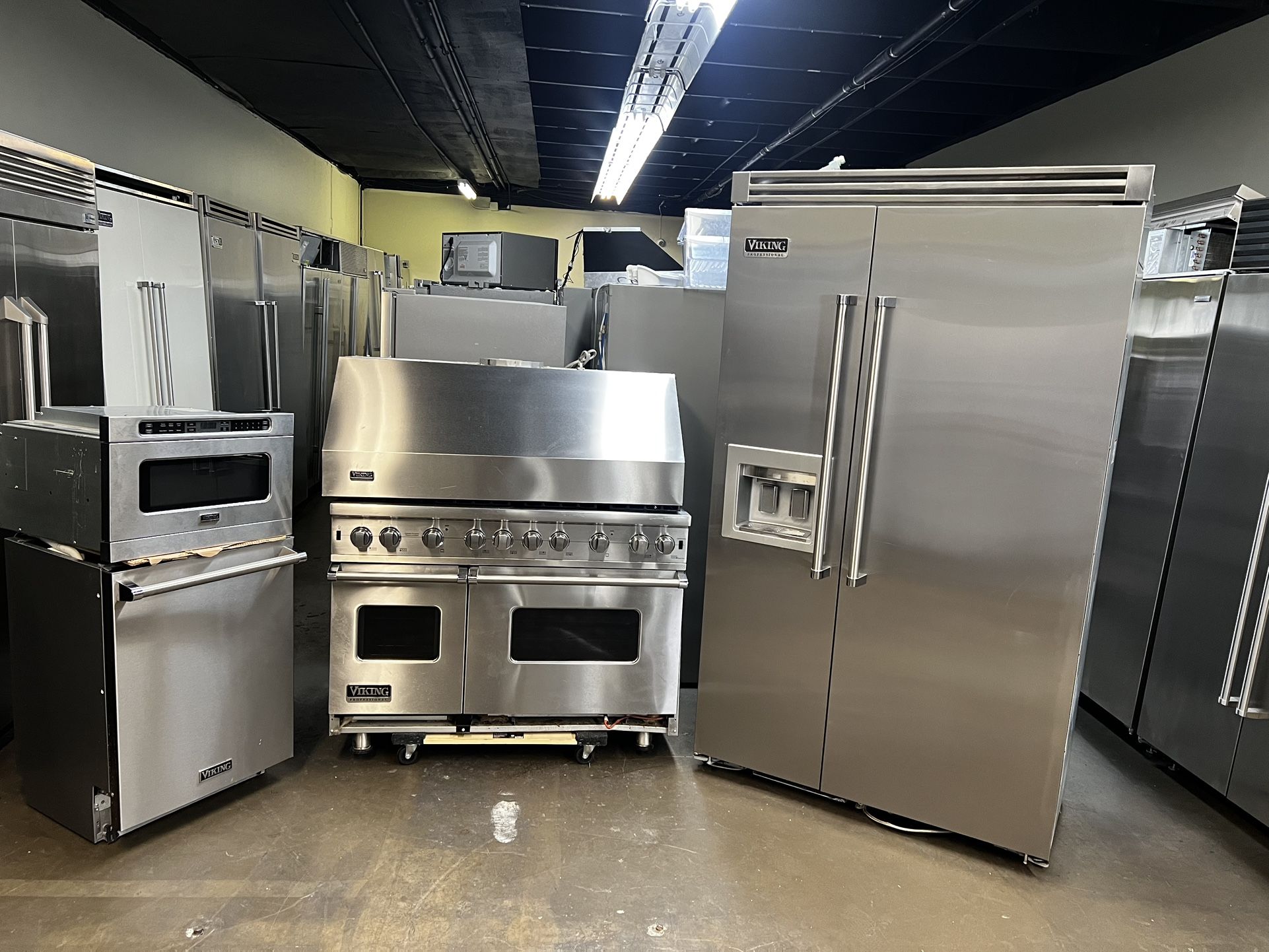 Viking Kitchen Bundle Set In Stainless Steel