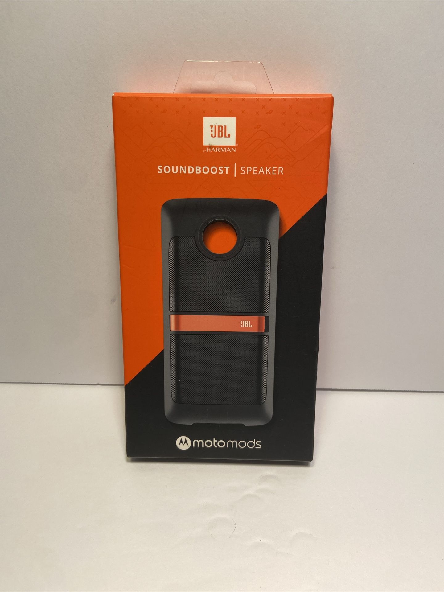 BRAND NEW!!! - JBL SoundBoost Moto Mod Speaker - Black
