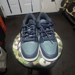 Nike Dunk Low Armory Navy Men's Size 13 Amazing Like New Condition 