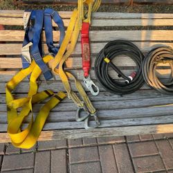 Tig Leads And Safety Harness