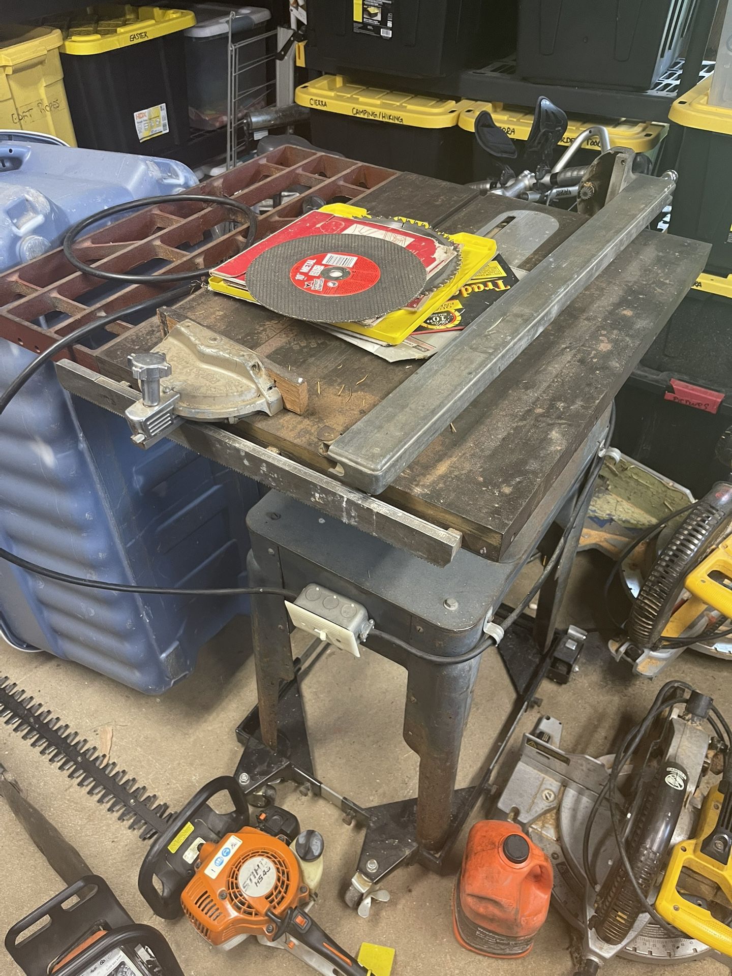 Table Saw and blades