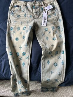 Purple jean