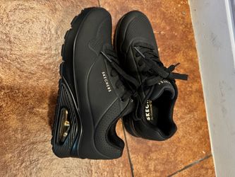 Skechers Uno Air-Cooled Black Sneakers