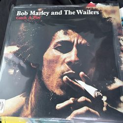 Bob Marley & The Wailers Catch A Fire LP Vinyl 12" 33 RPM Reggae Island Records
