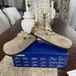 Birkenstock Taupe Clog