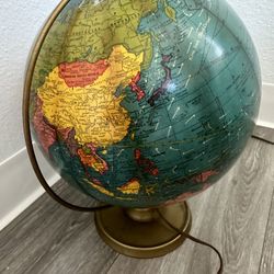Old antique globe lamp, rare