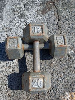 20 pounds dumbbells