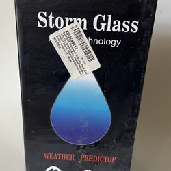 Storm Glass Art And Technology Weather Predictor