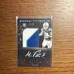 MICHAEL PITTMAN JR. RPA BLACK /50