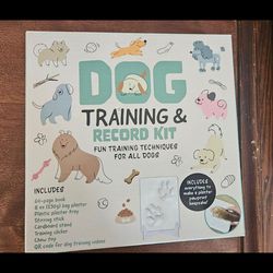 New Dog Training Book and Record Set, firm.