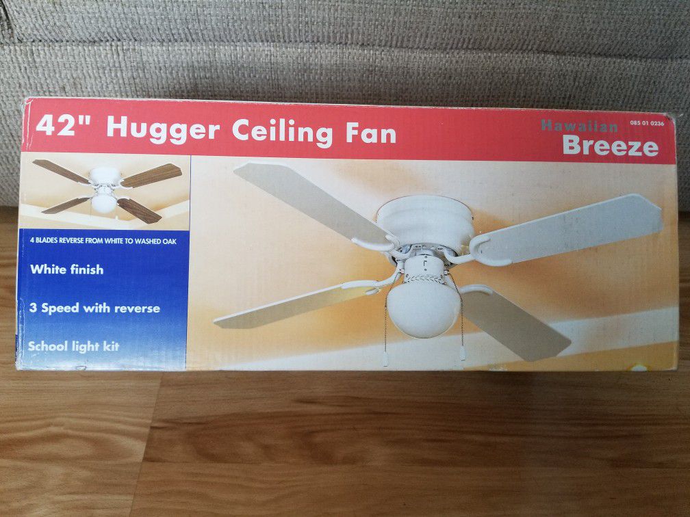 42" Hugger Ceiling Fan