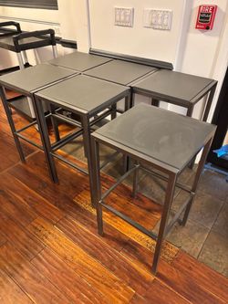 Outdoor Metal Bar Stools
