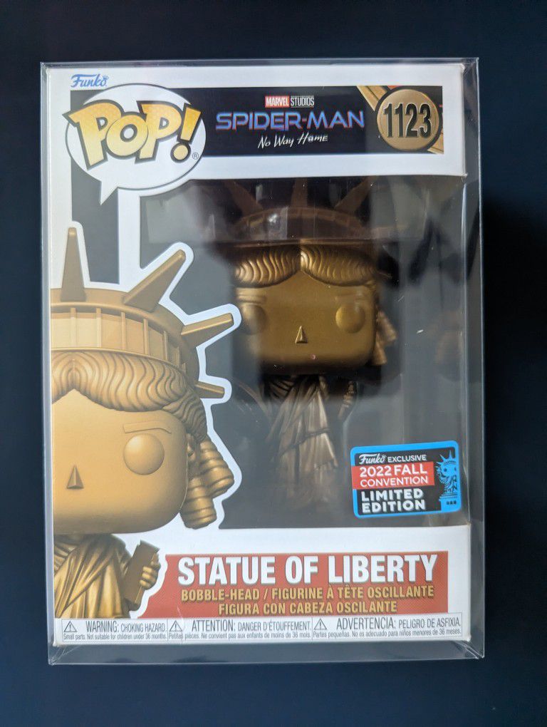 Marvel Spider-Man Statue Of Liberty (1123) - 2022 Fall Convention 