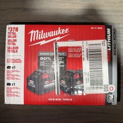 Milwaukee M18 High Output Battery Pack (XC 8.0 & XC 6.0)