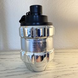 Viktor&Rolf Spicebomb Metallic Musk 3oz EDP Cologne (90% Full)