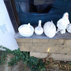 Assorted Bisque Pieces Ready To Paint 