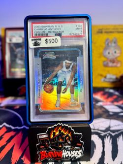 2003 Bowman Rookies and Stars Carmelo Anthony #140 PSA 9