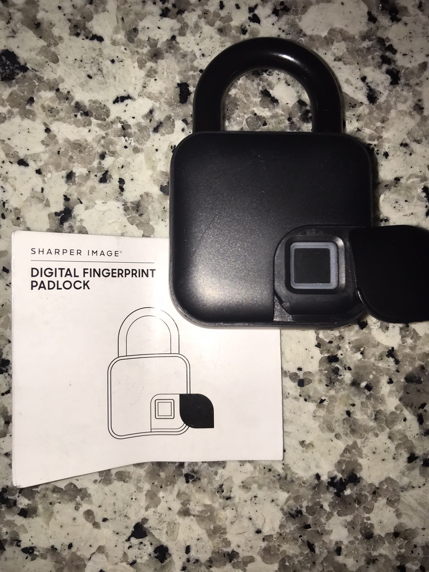 Sharper Image Digital Fingerprint Padlock