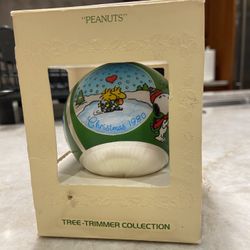 Vintage Peanuts Ornament 