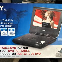 New Coby DVD Player 7”
