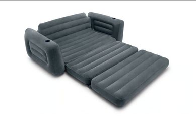 Air mattress pullout couch l