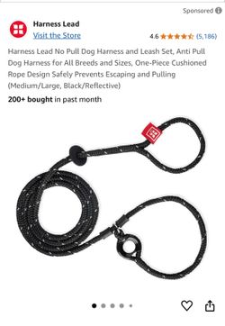 Harness Lead, Escape Proof, Fits All Dogs